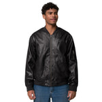 Leather Bomber Jacket