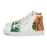 Men’s high top canvas shoes