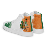 Men’s high top canvas shoes