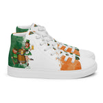 Men’s high top canvas shoes