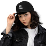 B&W Ghost Mesh Snapback