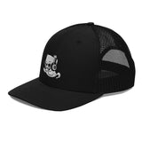 B&W Ghost Mesh Snapback