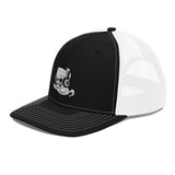 B&W Ghost Mesh Snapback