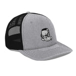 B&W Ghost Mesh Snapback